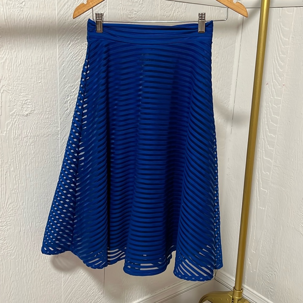 90s vintage high waste a-line skirt
